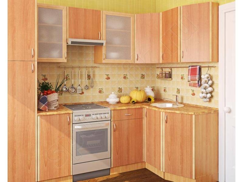 кухонный гарнитур угловой вишня в Таганроге