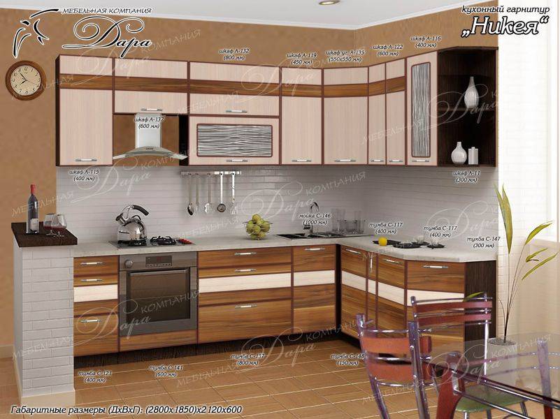 угловая кухня никея в Таганроге