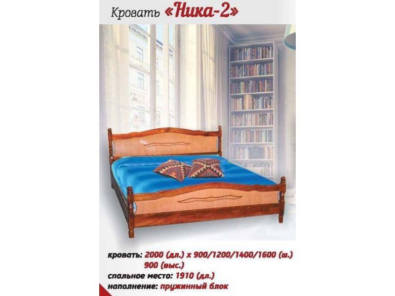 кровать двухспальная ника 2 в Таганроге