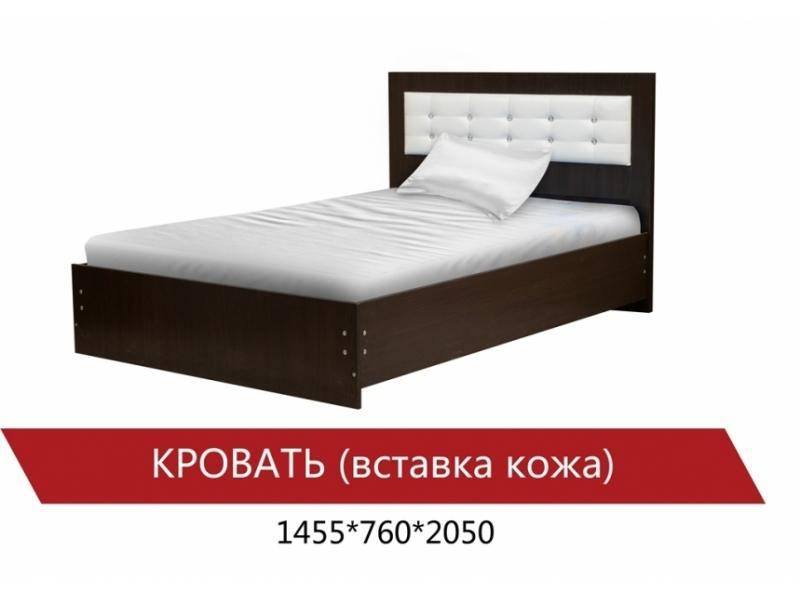 кровать со вставкой из кожи в Таганроге