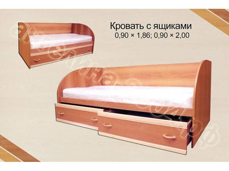 кровать с ящиками в Таганроге