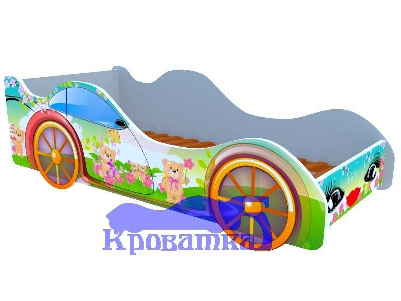 детская кровать-машина мишки в Таганроге
