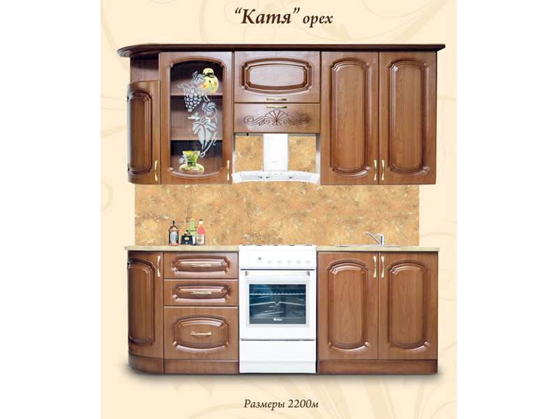 кухонный гарнитур прямой катя в Таганроге