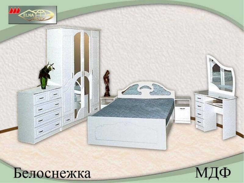спальня белоснежка (мдф) в Таганроге