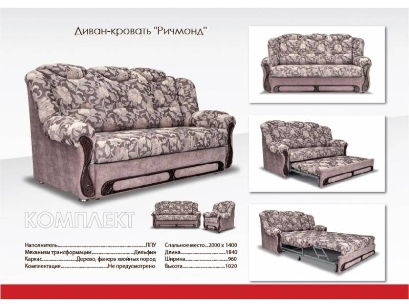 выкатной диван ричмонд в Таганроге