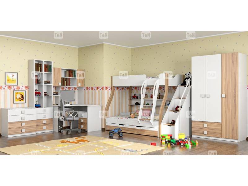 детская двухъярусная кровать tracy oak в Таганроге