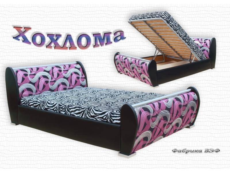 кровать с подъемным механизмом хохлома в Таганроге
