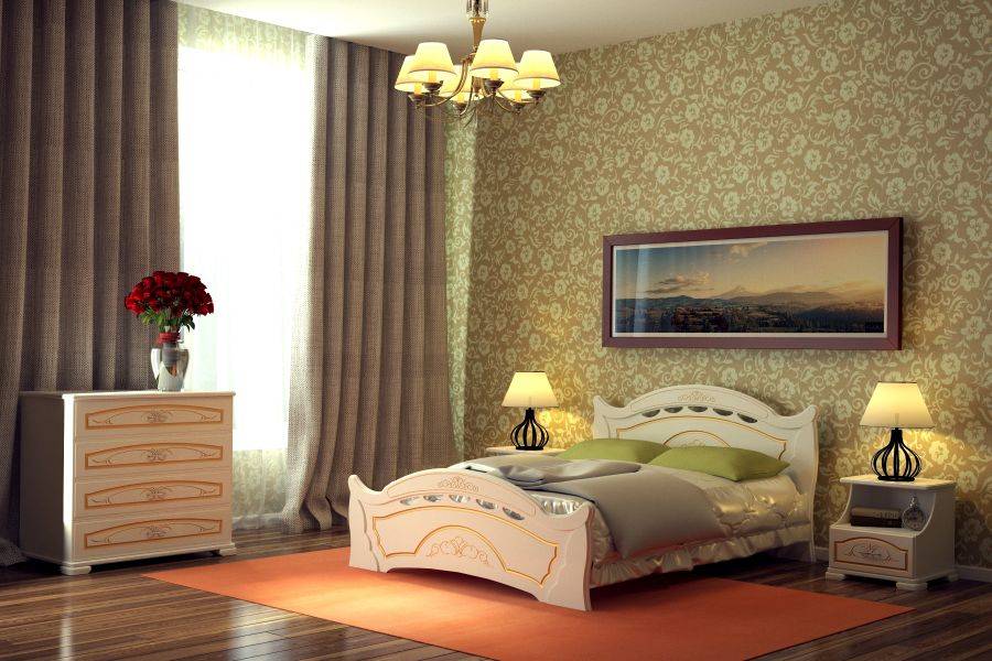 кровать в спальню нимфа 2 в Таганроге