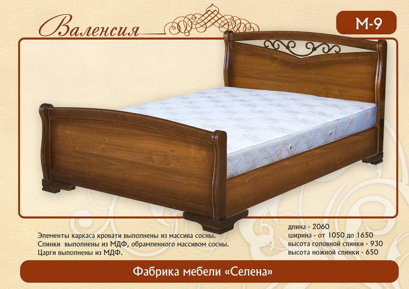 кровать «валенсия м-9» в Таганроге