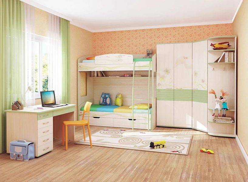 светлая детская мебель 10 в Таганроге