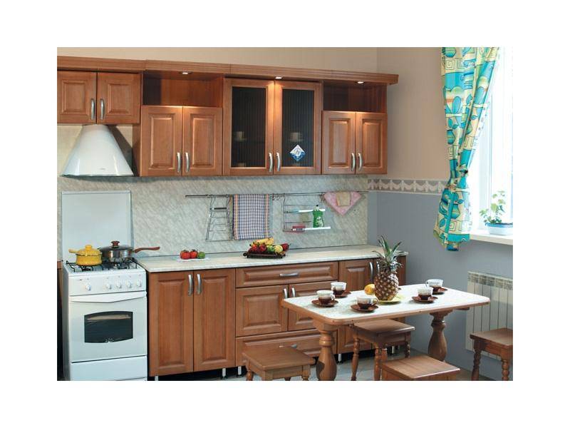 коричневая кухня квадро в Таганроге