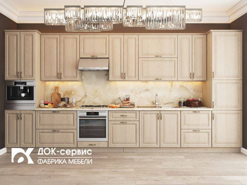 прямая классическая кухня в Таганроге