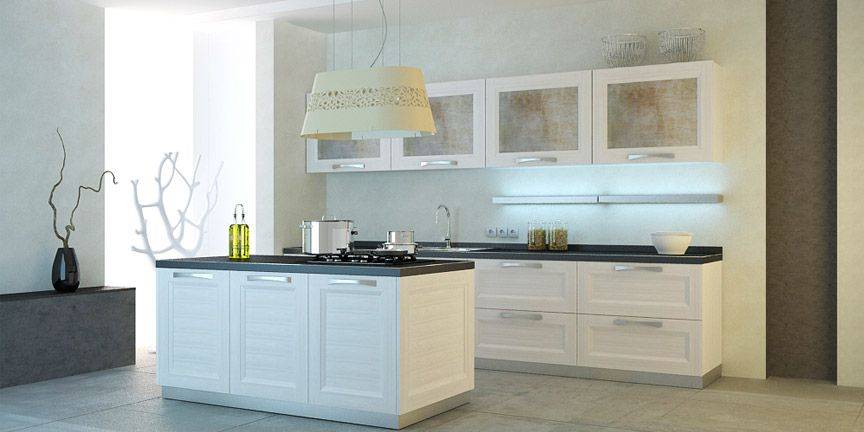 кухня moderno beverly белая в Таганроге