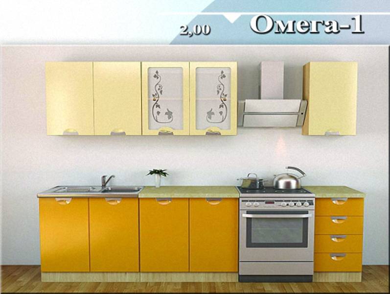 кухонный гарнитур «омега 1» в Таганроге