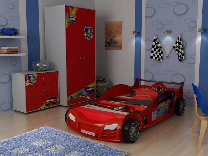 кровать машина r800e mini red в Таганроге