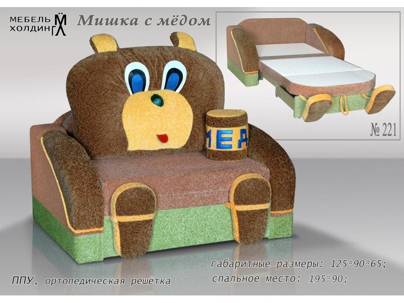 диван прямой «мишка с медом» в Таганроге