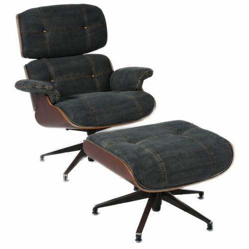 кресло jeans dark серое в Таганроге