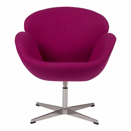 кресло swan chair лиловое в Таганроге