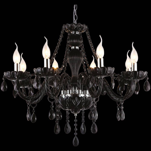 подвесная люстра arte lamp teatro a3964lm-8bk в Таганроге