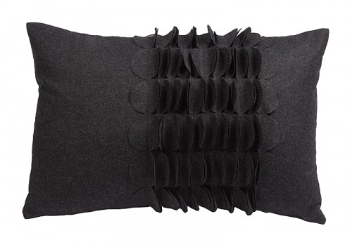 подушка с объемным узором giselle dark gray в Таганроге