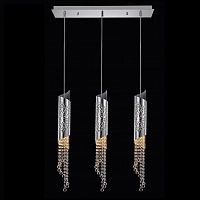 подвесной светильник crystal lux credo l- chrome в Таганроге