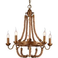 подвесная люстра arte lamp amaca a8957lm-5bz в Таганроге