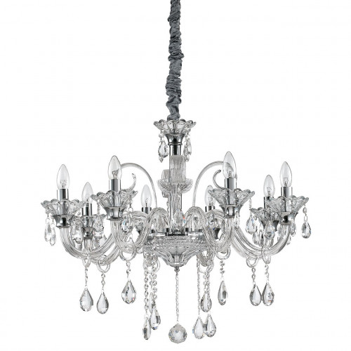 подвесная люстра ideal lux colossal sp8 trasparente в Таганроге