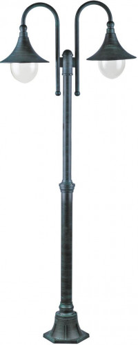 садово-парковый светильник arte lamp malaga a1086pa-2bg в Таганроге