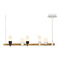подвесная светодиодная люстра loft it whisper 1028-5wh в Таганроге