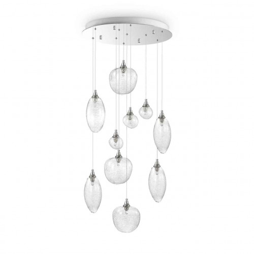 подвесная люстра ideal lux baco sp10 cromo в Таганроге