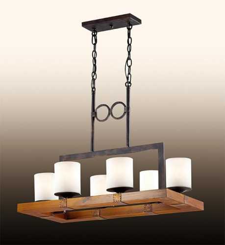 подвесная люстра odeon light fabo 2767/6 в Таганроге