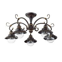 потолочная люстра odeon light sandrina 3249/5c в Таганроге