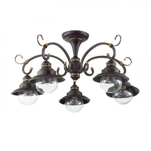 потолочная люстра odeon light sandrina 3249/5c в Таганроге