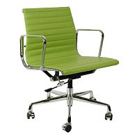 кресло eames style салатовая кожа в Таганроге