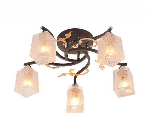 потолочная люстра idlamp edda 206/5pf-blackchrome в Таганроге