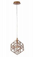 дизайнерский подвесной светильник crystal lux diego sp1 gold в Таганроге