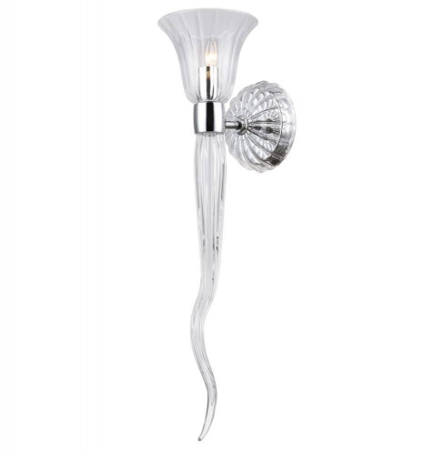 бра crystal lux linda ap1 chrome в Таганроге