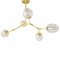 подвесная люстра kink light нисса 07512-5,33 янтарная в Таганроге