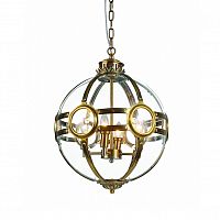 подвесной светильник hagerty 4 ant.brass от delight collection в Таганроге