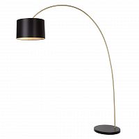 торшер дизайнерский lucide paxi black gold в Таганроге