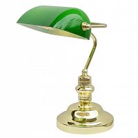 настольная лампа arte lamp banker a2491lt-1go в Таганроге