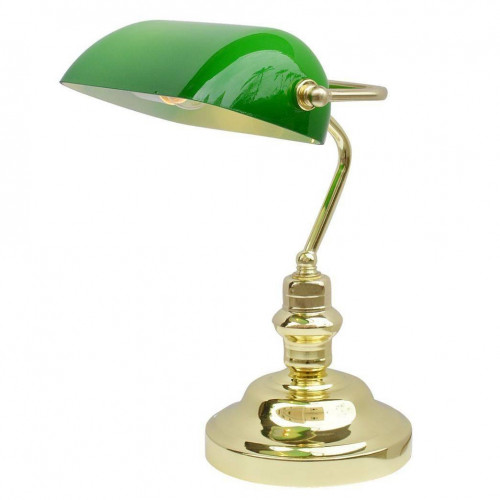 настольная лампа arte lamp banker a2491lt-1go в Таганроге