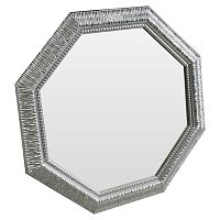 зеркало серебряное восьмиугольное с декором sparkle silver в Таганроге