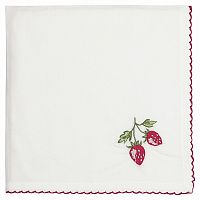 салфетка strawberry red w/embroidery в Таганроге
