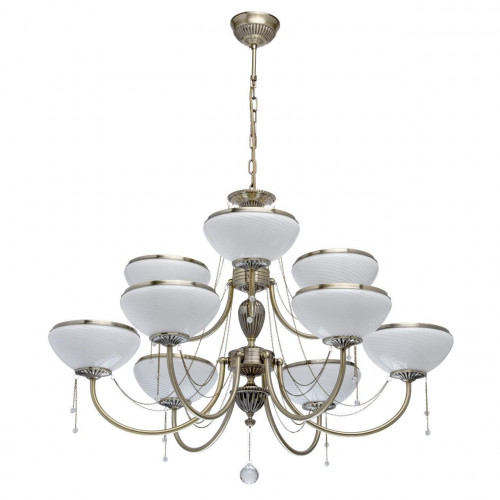 подвесная люстра mw-light фелиция 347019309 белая в Таганроге