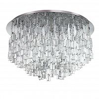 потолочный светильник люстра ideal lux majestic pl10 trasparente в Таганроге