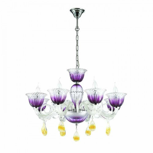 подвесная люстра odeon light ninfea 3930/8 в Таганроге