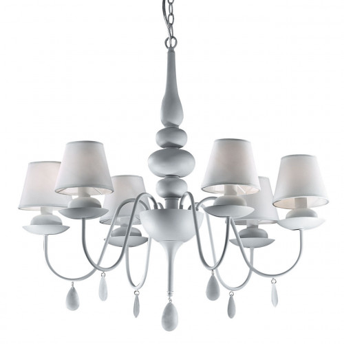 подвесная люстра ideal lux blanche sp6 bianco в Таганроге