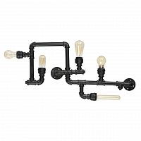 потолочная люстра ideal lux plumber pl5 nero в Таганроге