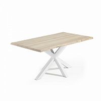 стол arya 220x100 белый, отбеленный дуб cc0014m33 от la forma (ex julia grup) в Таганроге